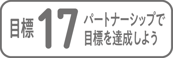 目標17 パートナーシップで目標を達成しよう