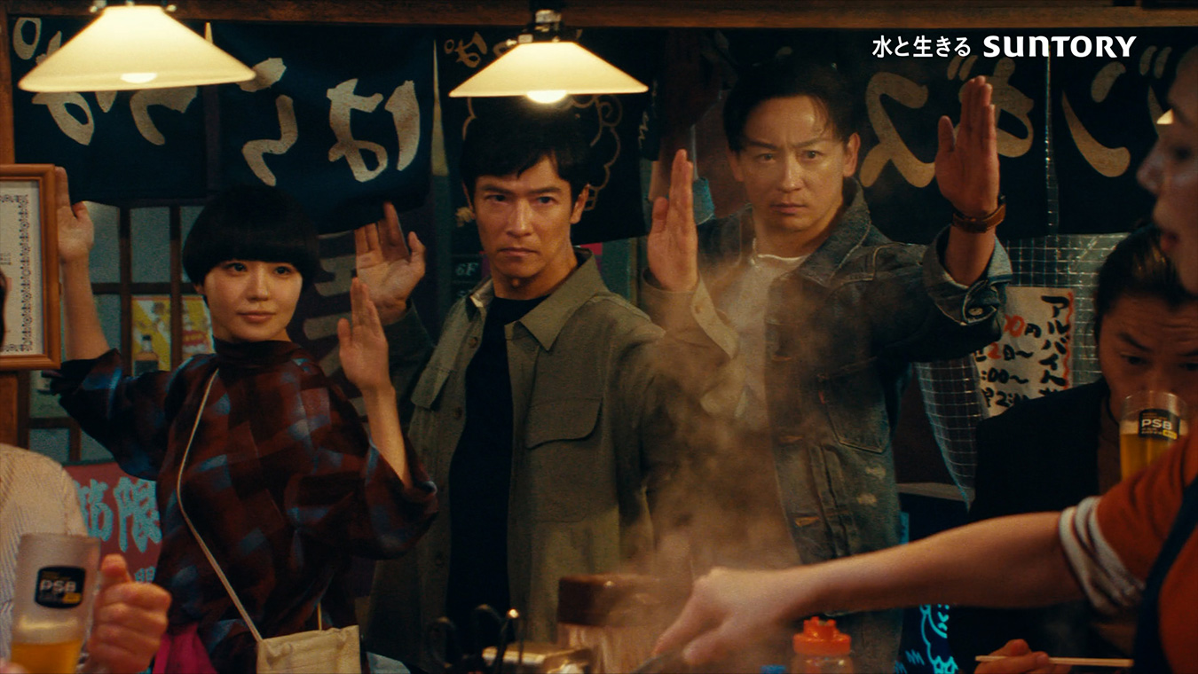 パーフェクトサントリービール『私の飲(や)り方』篇 15秒